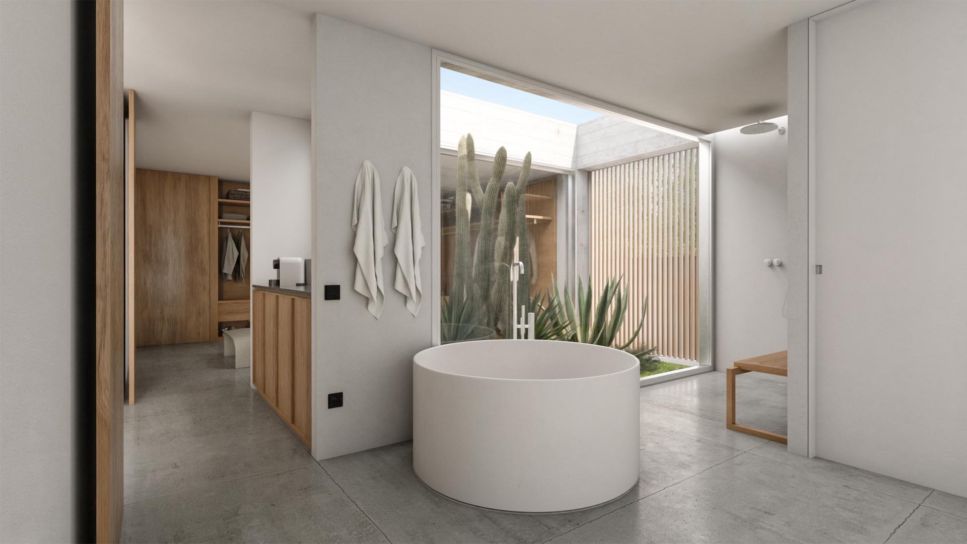 B488 – 3D AP Render interior 2 red